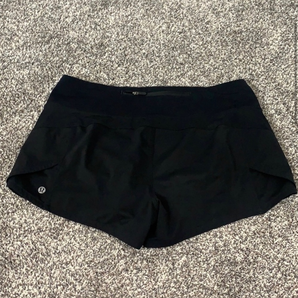Lululemon Speed Up Short Black 2.5”